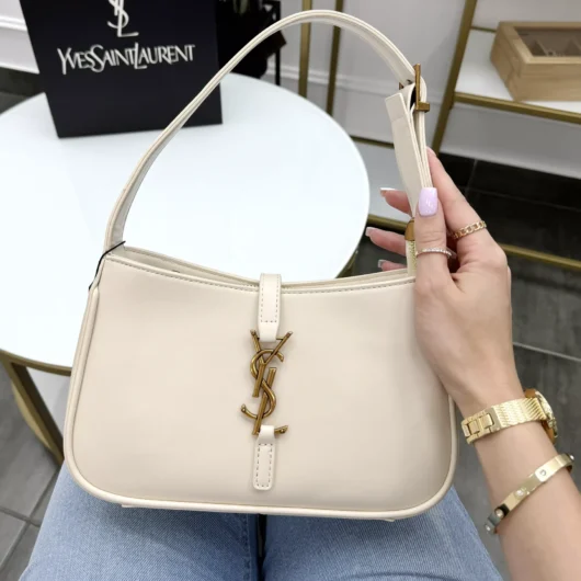 Сумка Yves Saint-Laurent молочний