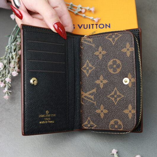 Гаманець Louis Vuitton книжка чорний  LUX якість