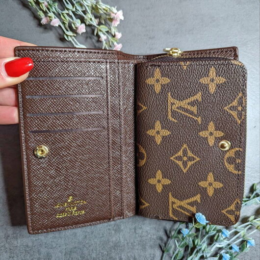 Гаманець Louis Vuitton книжка коричневий LUX якість