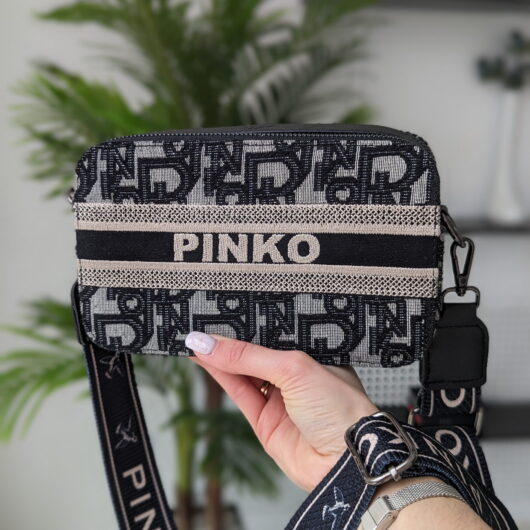 Сумка жіноча Pinko чорний текстиль