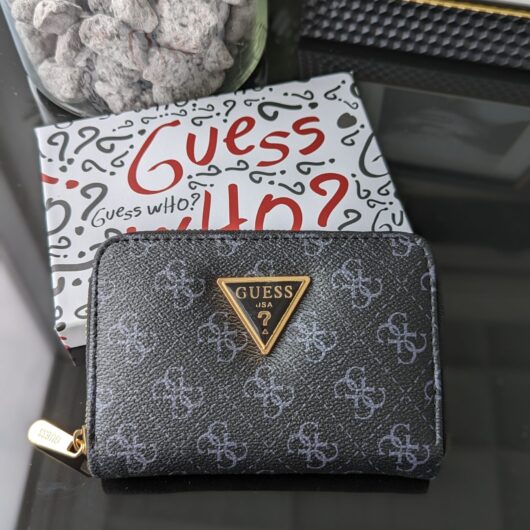 Гаманець Guess маленький чорний