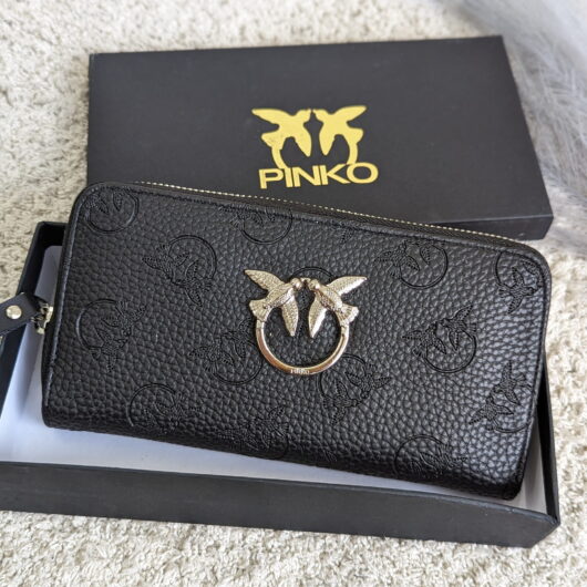 Гаманець Pinko чорний срібло
