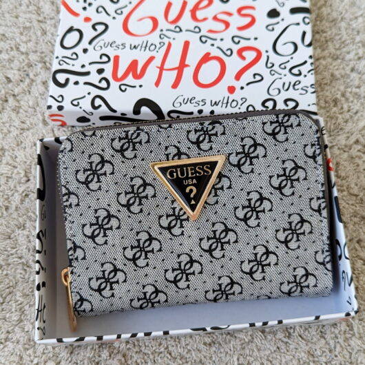 Гаманець Guess маленький сірий