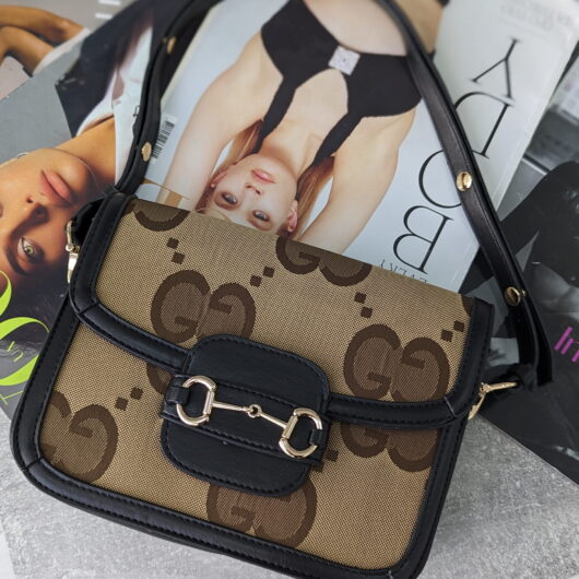 Gucci Horsebit 1955 чорний моногам
