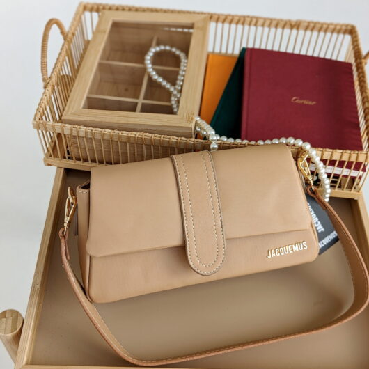 Сумка Jacquemus Le Bambino LUX бежевий