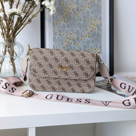 Сумка Guess бежевий