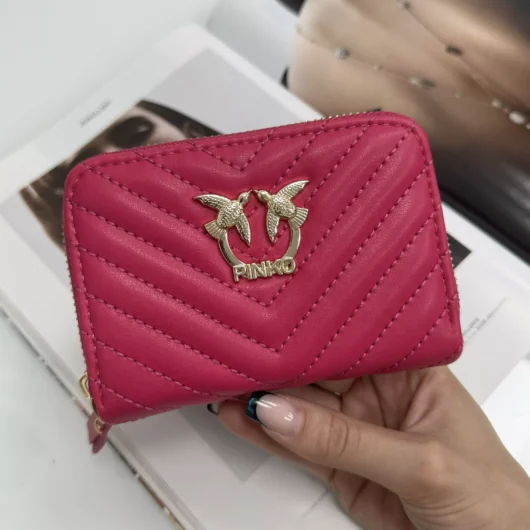 Гаманець Pinko міні LUX малиновий