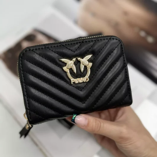 Гаманець Pinko міні LUX чорний