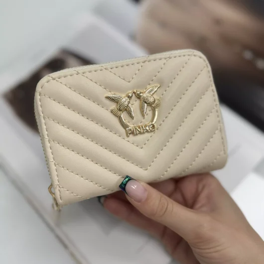 Гаманець Pinko міні LUX молочний