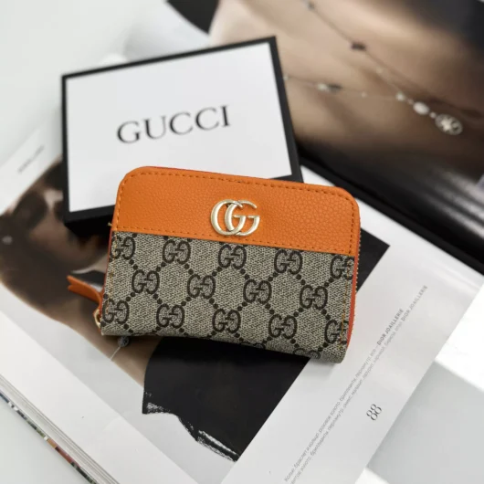 Гаманець Gucci міні LUX помаранчевий