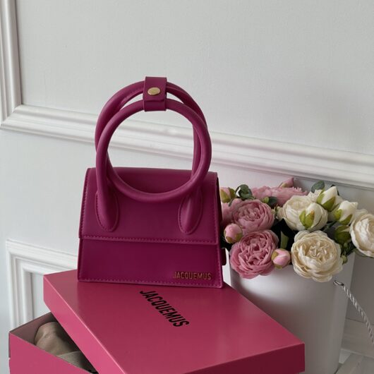 Сумка Jacquemus Premium Classic малиновий