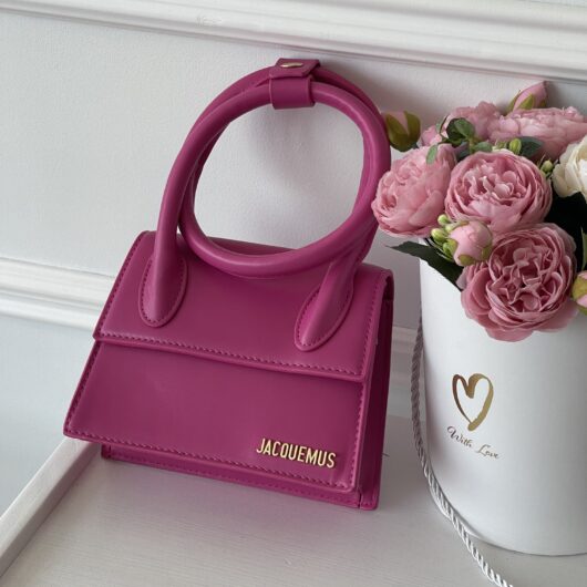 Сумка Jacquemus Premium Classic малиновий