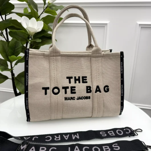 Сумка THE JACQUARD MEDIUM TOTE BAG бежевий