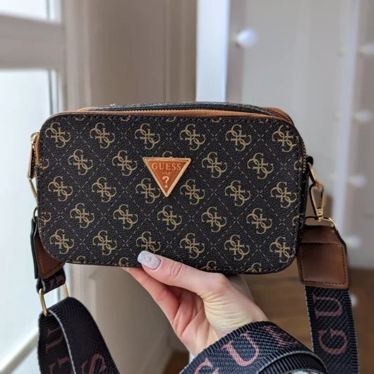 Сумочка Guess кросс-боді коричневий