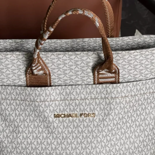 Сумка Michael Kors Medium шопер білий