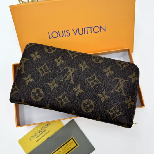 Гаманець унісекс Louis Vuitton LUX  коричневий класик