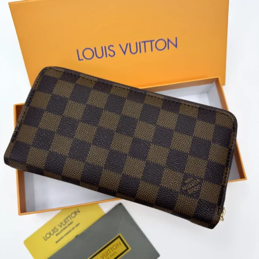 Гаманець унісекс Louis Vuitton LUX  коричневий шахмати