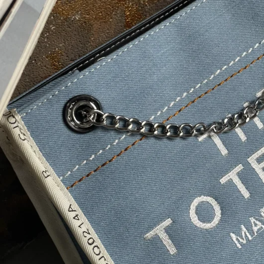 Джинсова сумка Marc Jacobs Tote Bag Denim Small світло-синій