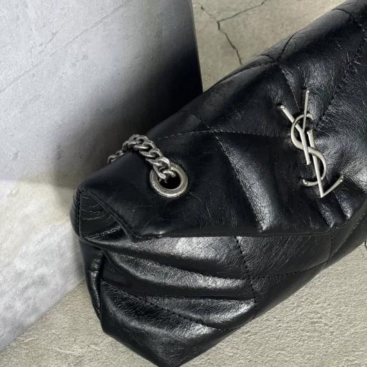 Сумка Saint Laurent  Loulou Medium LUX чорний