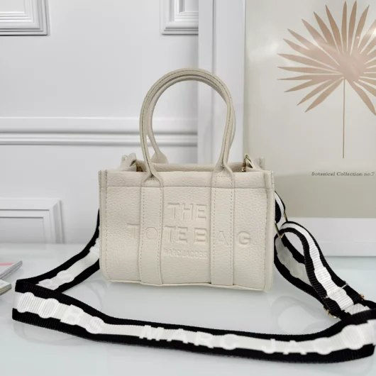 Сумка шопер Marc Jacobs Tote Bag MINI молочний