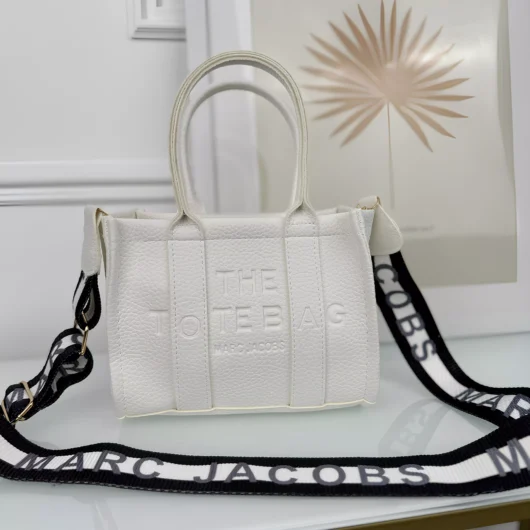 Сумка шопер Marc Jacobs Tote Bag MINI білий