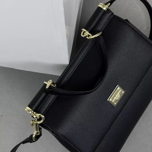 Сумка Dolce&Gabbana Sicily 26cm — Premium чорний