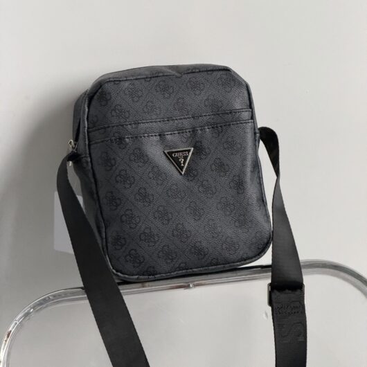 Чоловіча Сумка Guess через плече LUX сірий