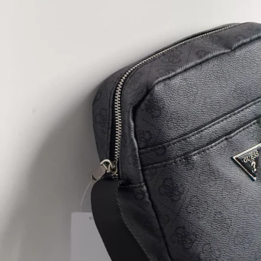 Чоловіча Сумка Guess через плече LUX сірий