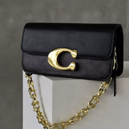 Сумочка клатч Coach Idol Bag шоколад