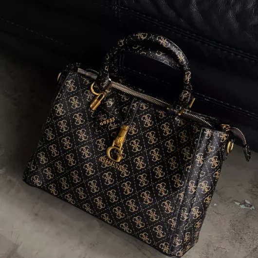 Сумка Guess James medium коричневий
