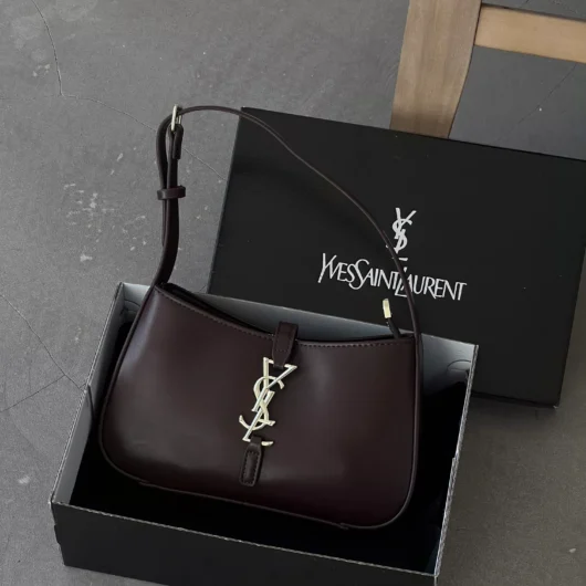 Сумка Saint Laurent Le 5 à 7 шоколад