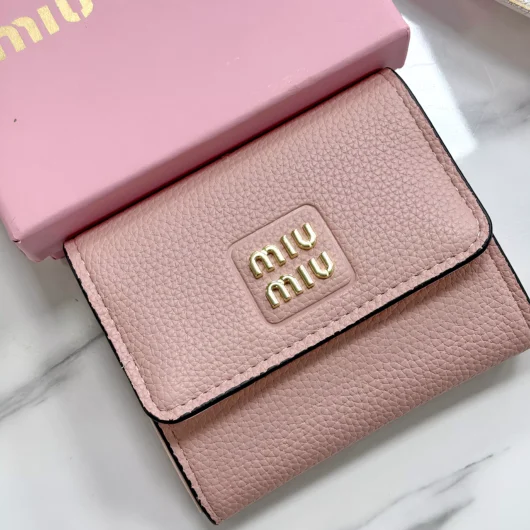 Гаманець Miu Miu маленький рожевий
