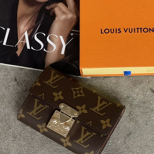 Гаманець Louis Vuitton Pallas маленький коричневий
