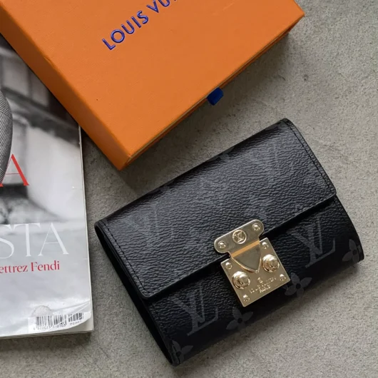 Гаманець Louis Vuitton Pallas маленький чорний
