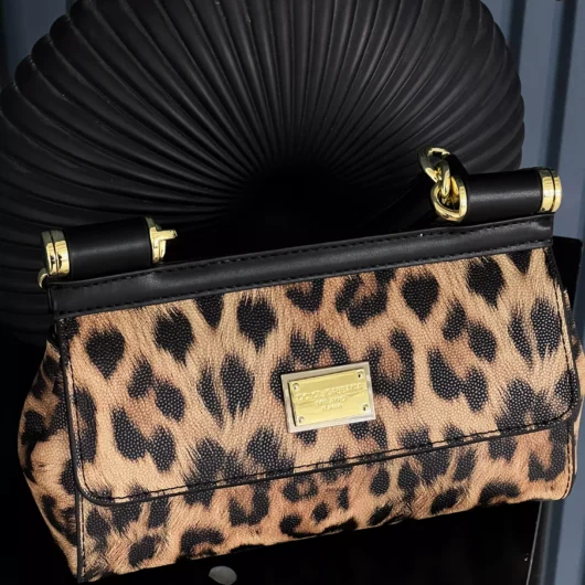 Сумка Dolce&Gabbana Sicily 19cm — Premium леопард