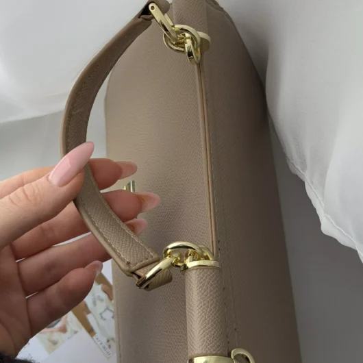 Сумка Dolce&Gabbana Sicily 21cm — Premium коричневий