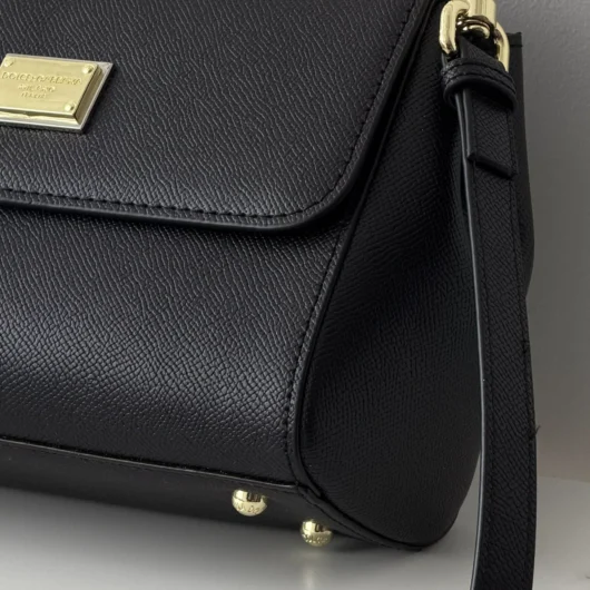 Сумка Dolce&Gabbana Sicily 21cm — Premium чорний