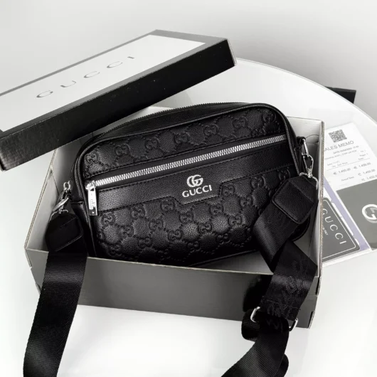 Сумка чоловіча месенджер через плече Gucci