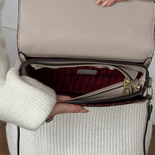 Сумка Louis Vuitton Pochette LUX Small size бежевий