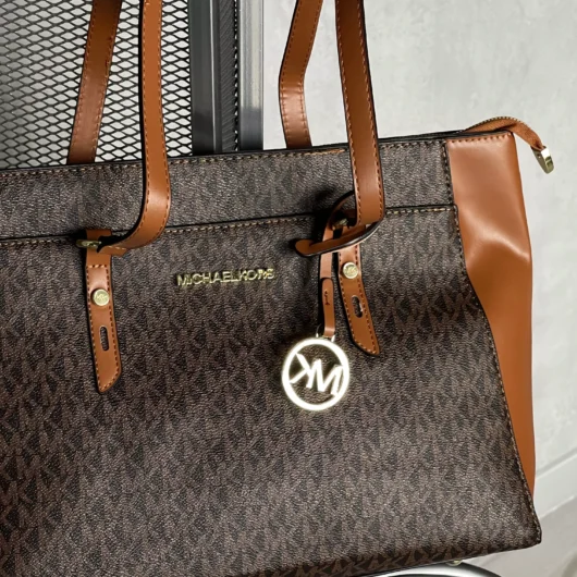 Сумка Michael Kors Medium шопер коричневий