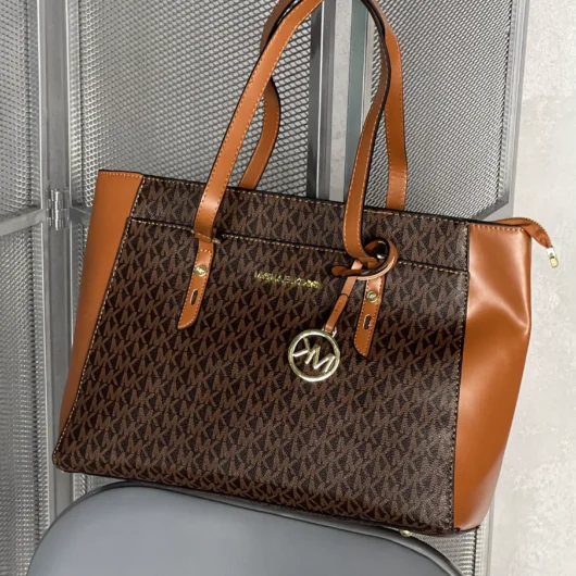 Сумка Michael Kors Medium шопер коричневий