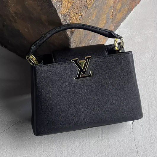Сумка LOUIS VUITTON CAPUCINES чорний