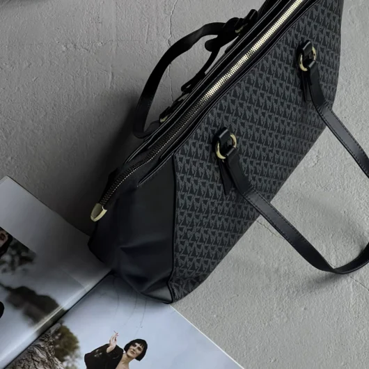 Сумка Michael Kors Medium шопер чорний