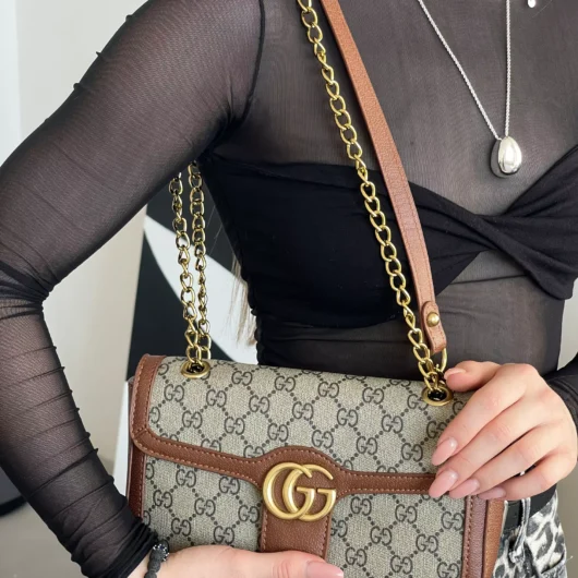 Сумка Gucci Marmont коричневий