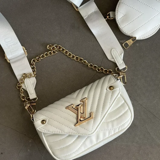 Сумка Louis Vuitton Wave Multi Pochette mini білий