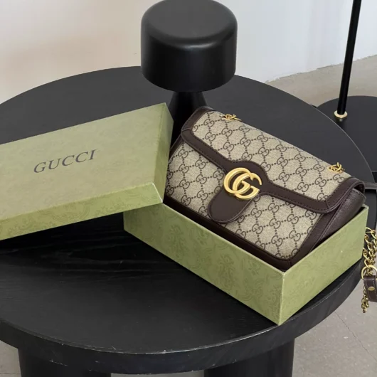 Сумка Gucci Marmont шоколад