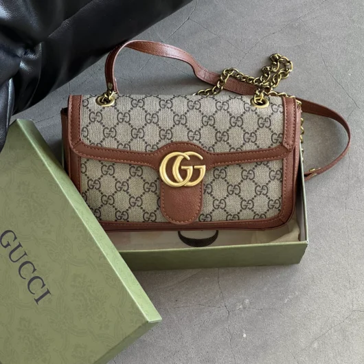 Сумка Gucci Marmont коричневий