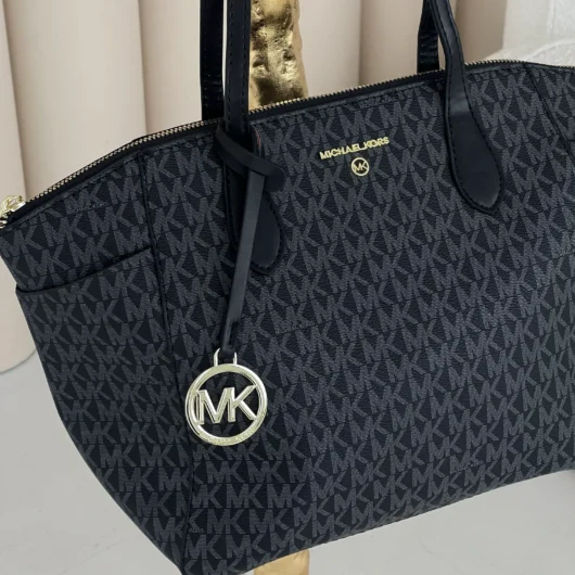 Сумка Michael Kors Medium шопер чорний