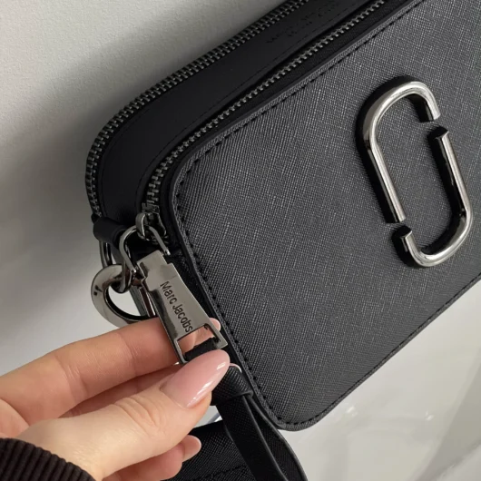 Сумка Marc Jacobs The Snapshot Total Black чорний