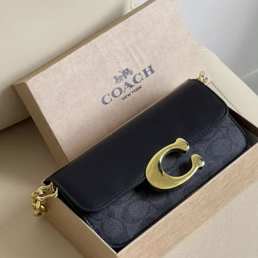 Сумочка клатч Coach Idol Bag чорний